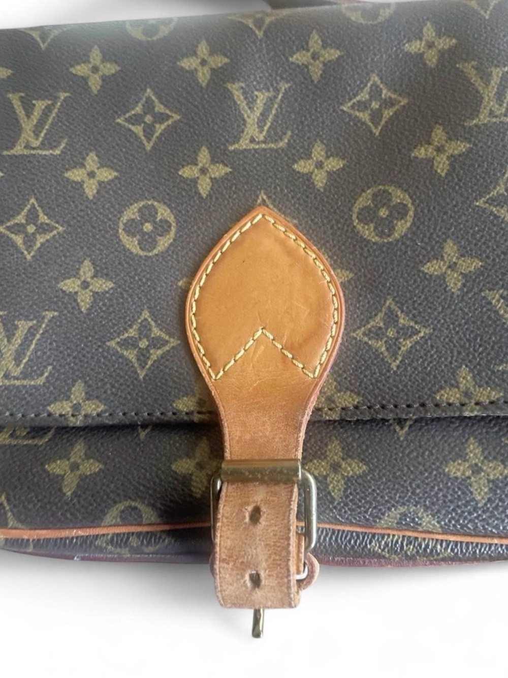 *Authentic* LOUIS VUITTON Cartouchiere Monogram Crossbody Bag + Extras LV